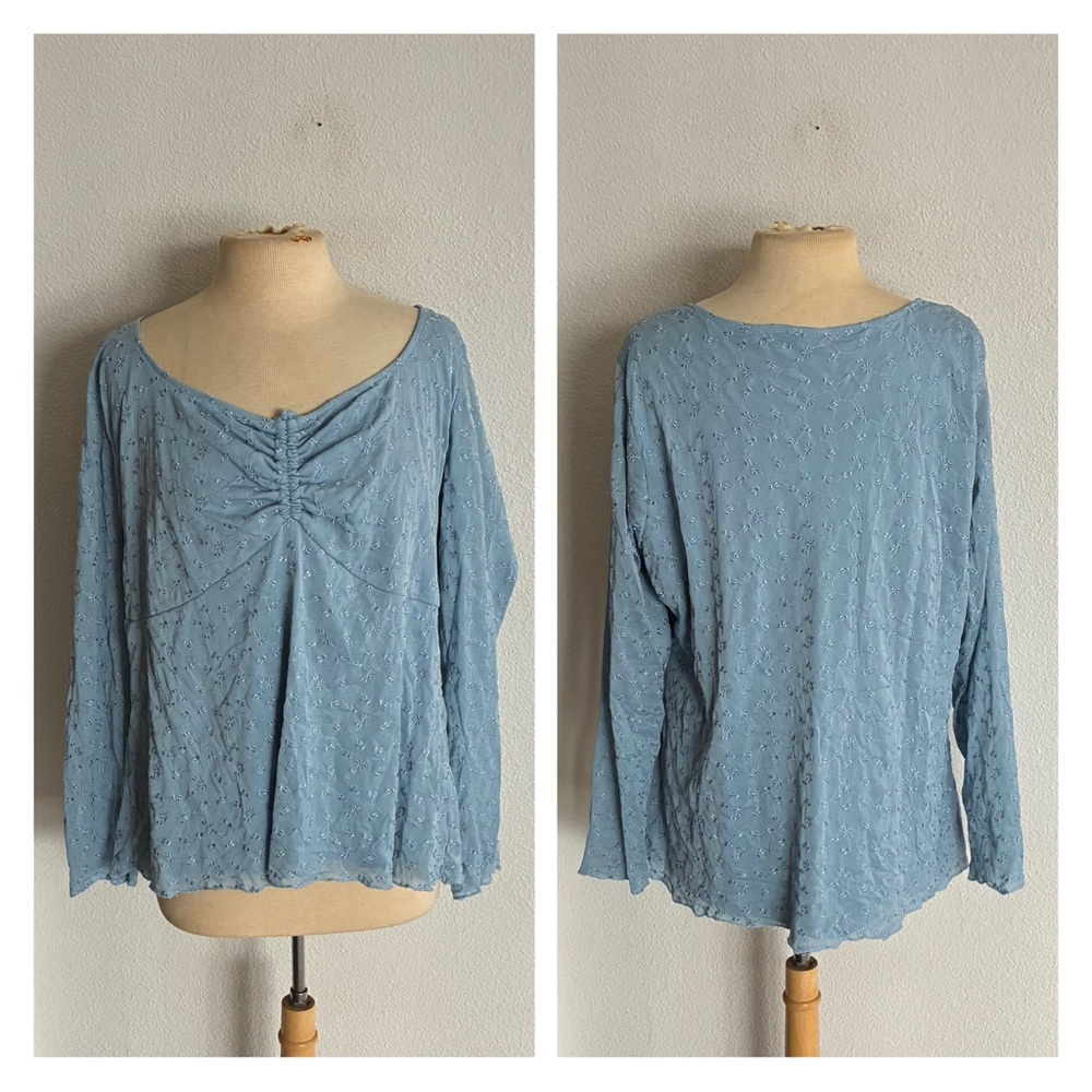 Torrid blue blouse